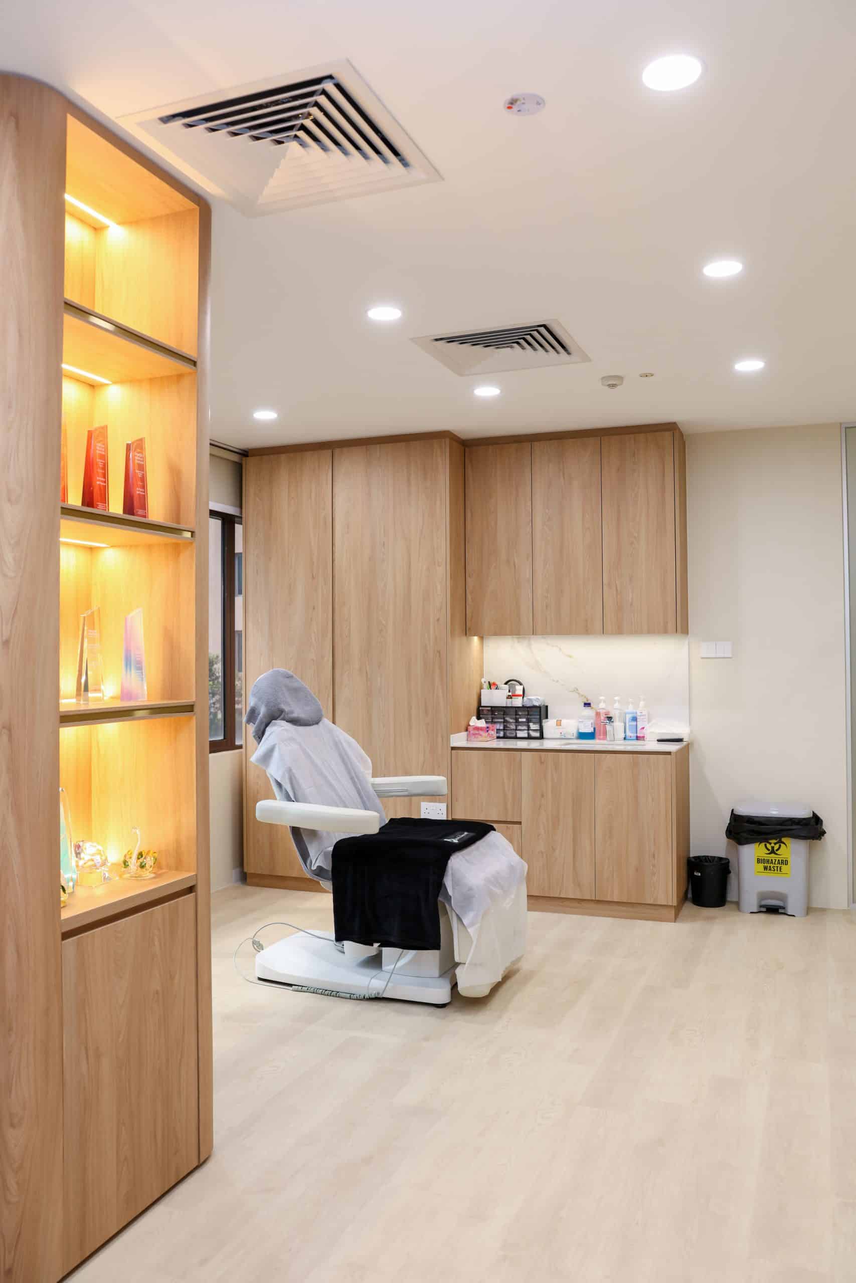 Clinic treatment room